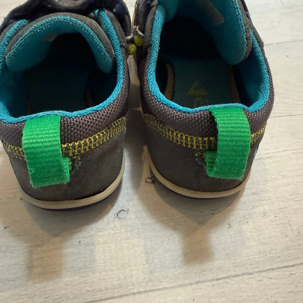 PLAE Ty toddler shoes grey little kids size 8
